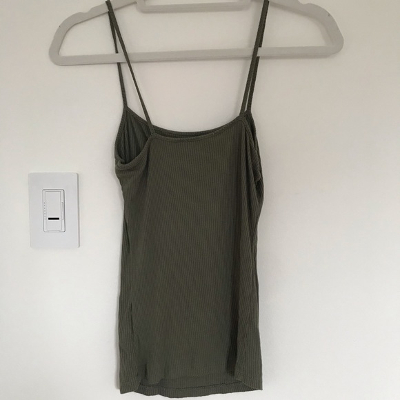 Forever 21 Olive Green Tank Top - Picture 2 of 3